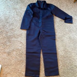 Kids size XXL navy blue Halloween jump suit